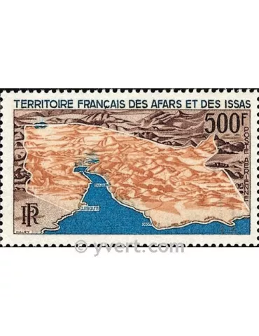 n° 59 - Timbre Afars et Issas Poste aérienne