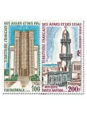 n° 61/62 - Timbre Afars et Issas Poste aérienne