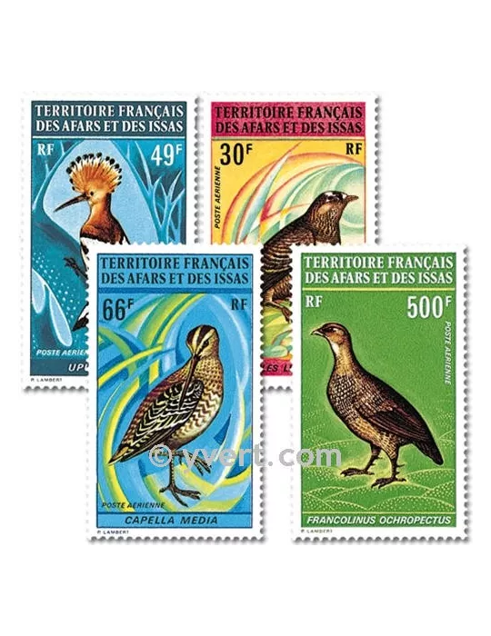 n° 68/71 - Timbre Afars et Issas Poste aérienne