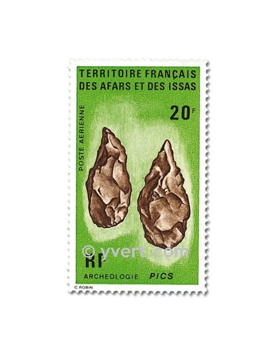 n° 83/84 - Timbre Afars et Issas Poste aérienne