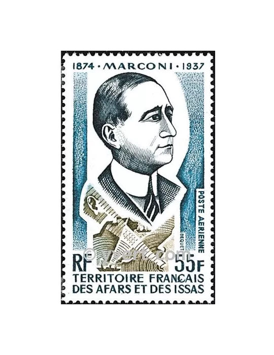 n° 98 - Timbre Afars et Issas Poste aérienne