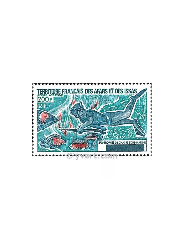 n° 99 - Timbre Afars et Issas Poste aérienne