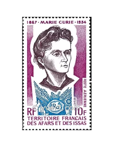 n° 101 - Timbre Afars et Issas Poste aérienne