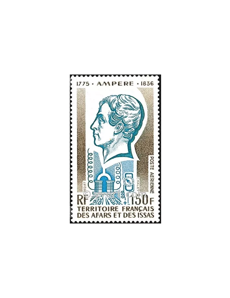 n° 107 - Timbre Afars et Issas Poste aérienne