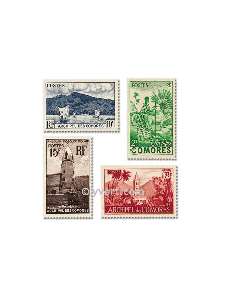 n° 1/11 - Timbre Comores Poste
