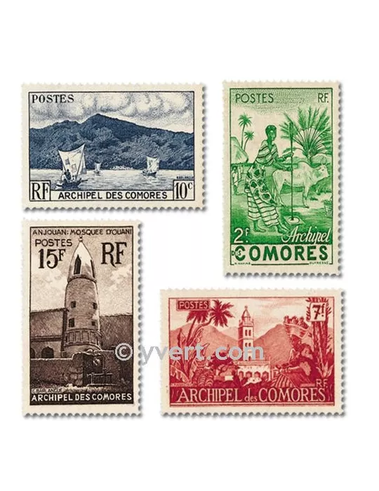 n° 1/11 - Timbre Comores Poste