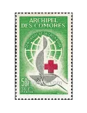 n° 27 - Timbre Comores Poste