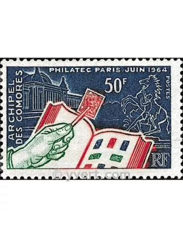 n° 32 - Timbre Comores Poste