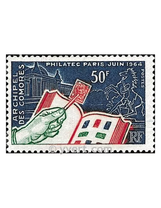 n° 32 - Timbre Comores Poste