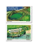n° 39/40 - Timbre Comores Poste