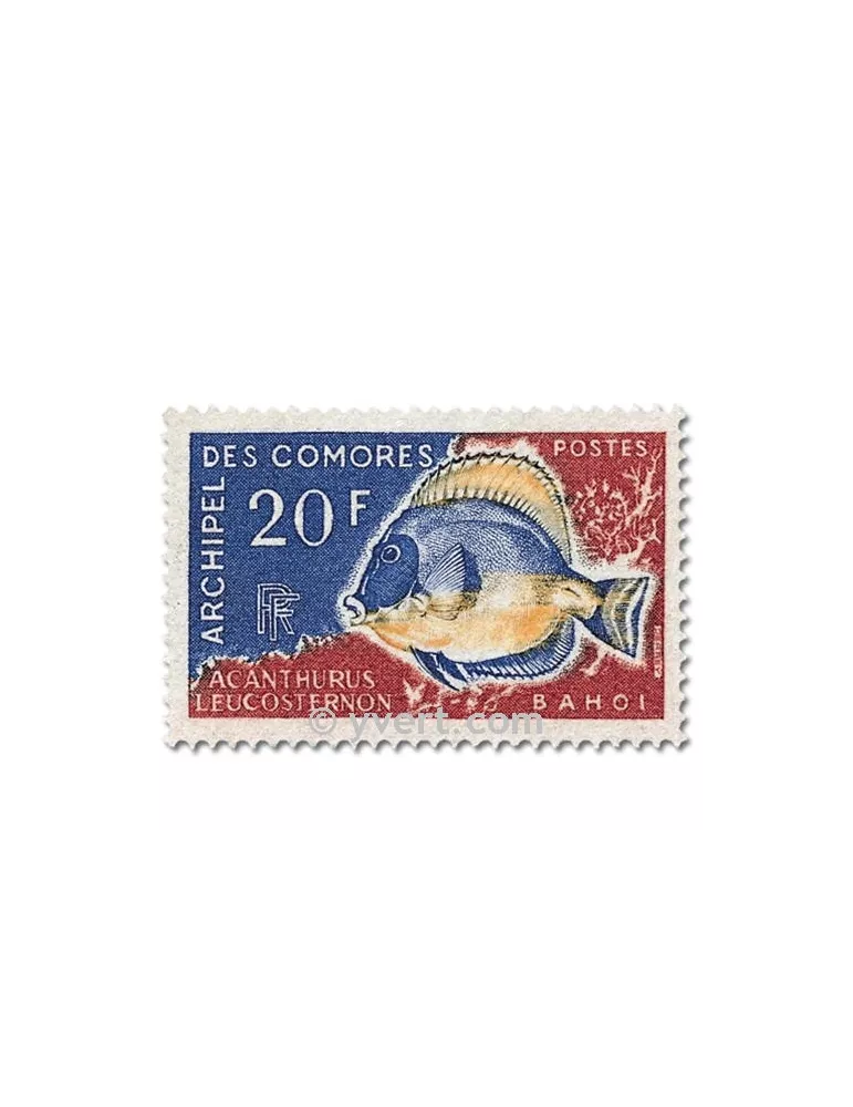 n° 47/48 - Timbre Comores Poste