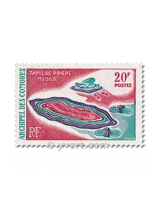 n° 50/52 - Timbre Comores Poste