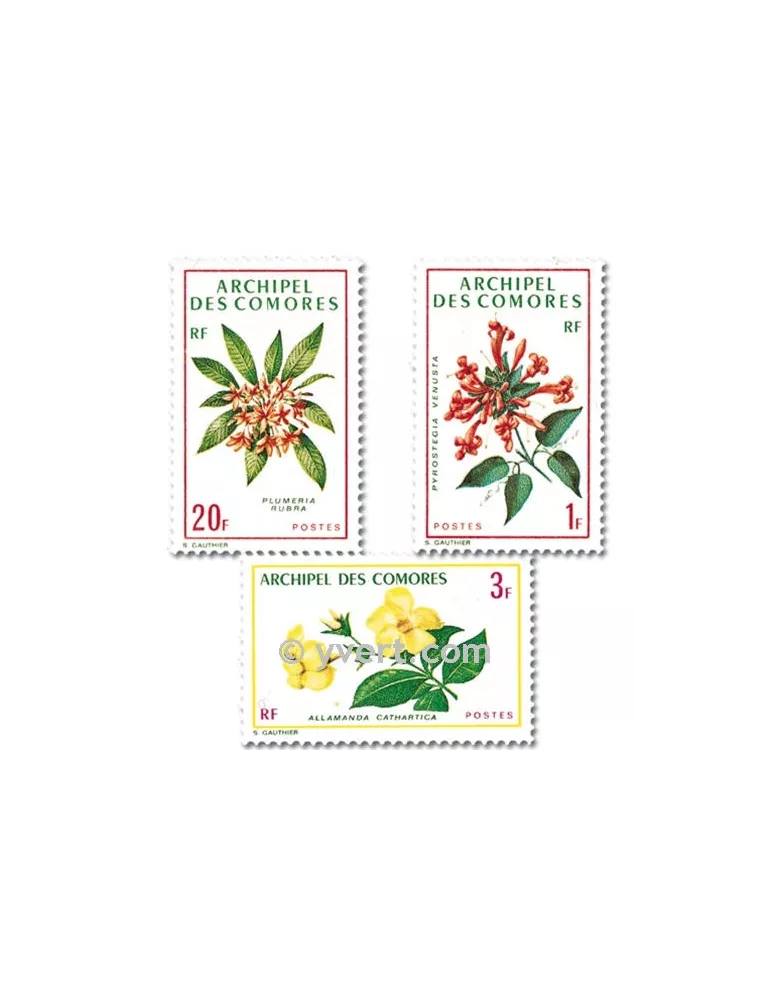 n° 69/71 - Timbre Comores Poste