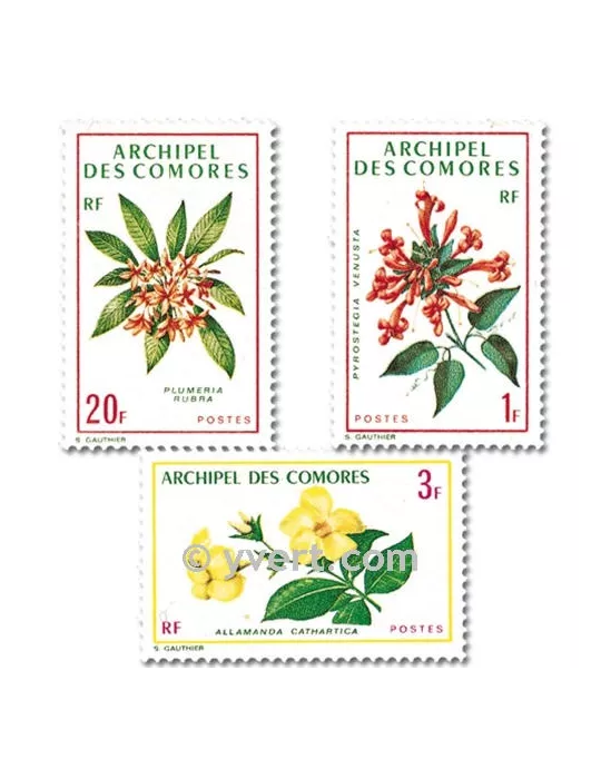 n° 69/71 - Timbre Comores Poste