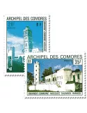 n° 87/88 - Timbre Comores Poste