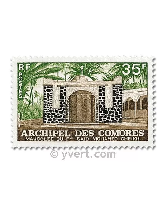 n° 89/90 - Timbre Comores Poste