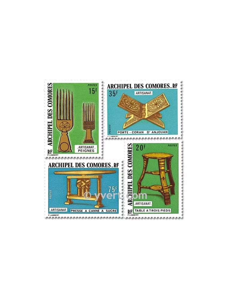 n° 91/94 - Timbre Comores Poste