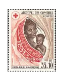 n° 95 - Timbre Comores Poste