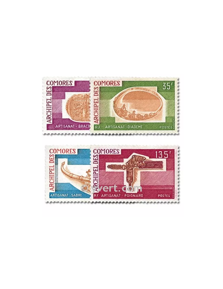n° 97/100 - Timbre Comores Poste