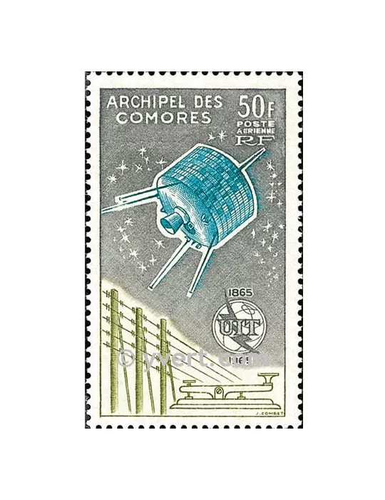 n° 14 - Timbre Comores Poste aérienne