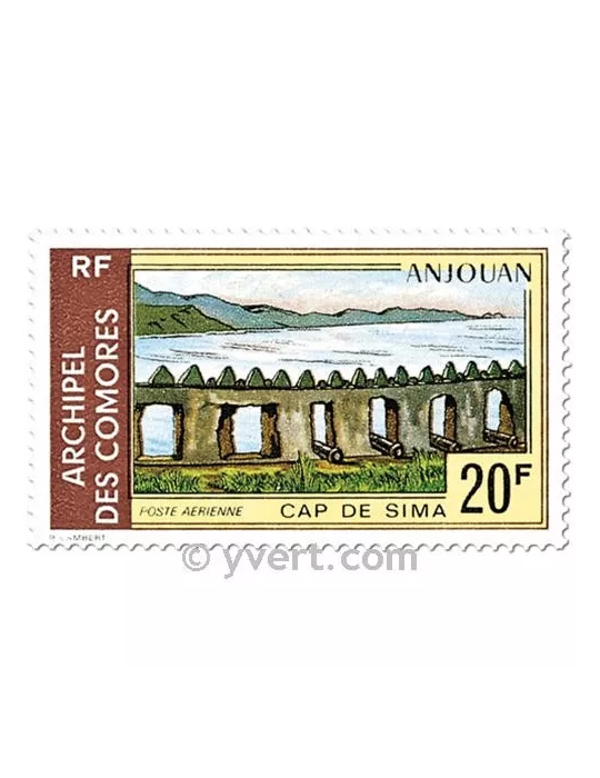 n° 45/48 - Timbre Comores Poste aérienne