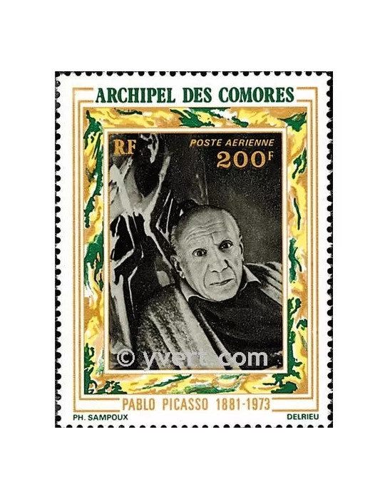 n° 57 - Timbre Comores Poste aérienne