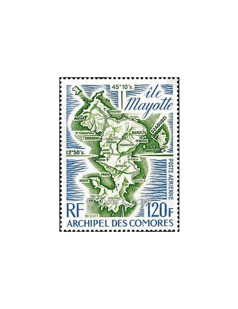 n° 61 - Timbre Comores Poste aérienne