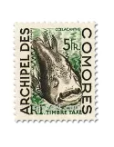 n° 3/5 - Timbre Comores Taxe