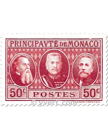 n° 111/113 - Timbre Monaco Poste