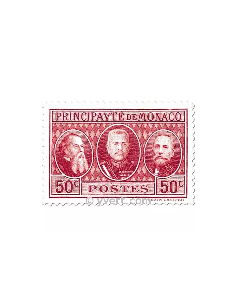 n° 111/113 - Timbre Monaco Poste
