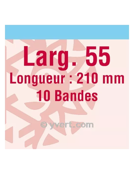 Bandes simple soudure - 64mm (Fond transparent)