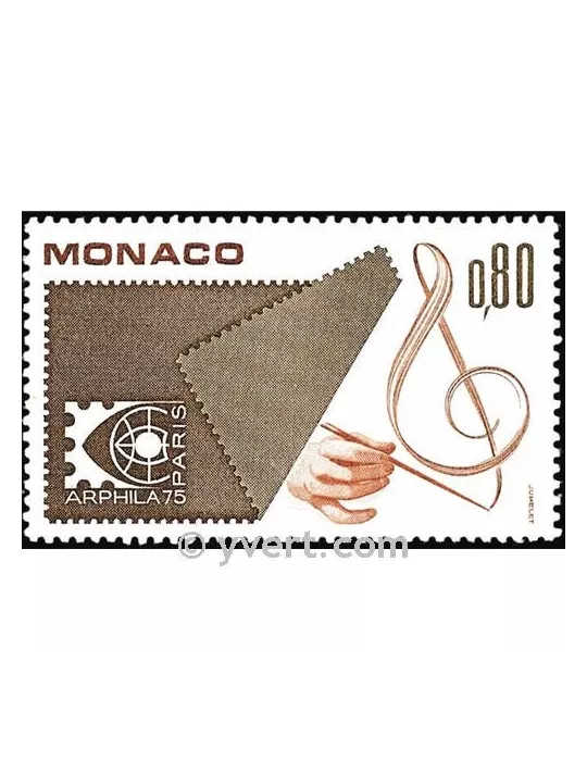 n° 1012 - Timbre Monaco Poste