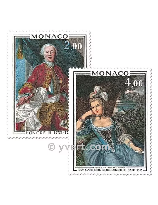 n° 1029/1030 - Timbre Monaco Poste