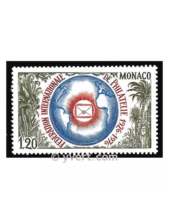 n° 1054 - Timbre Monaco Poste