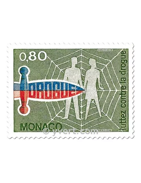 n° 1074/1075 - Timbre Monaco Poste