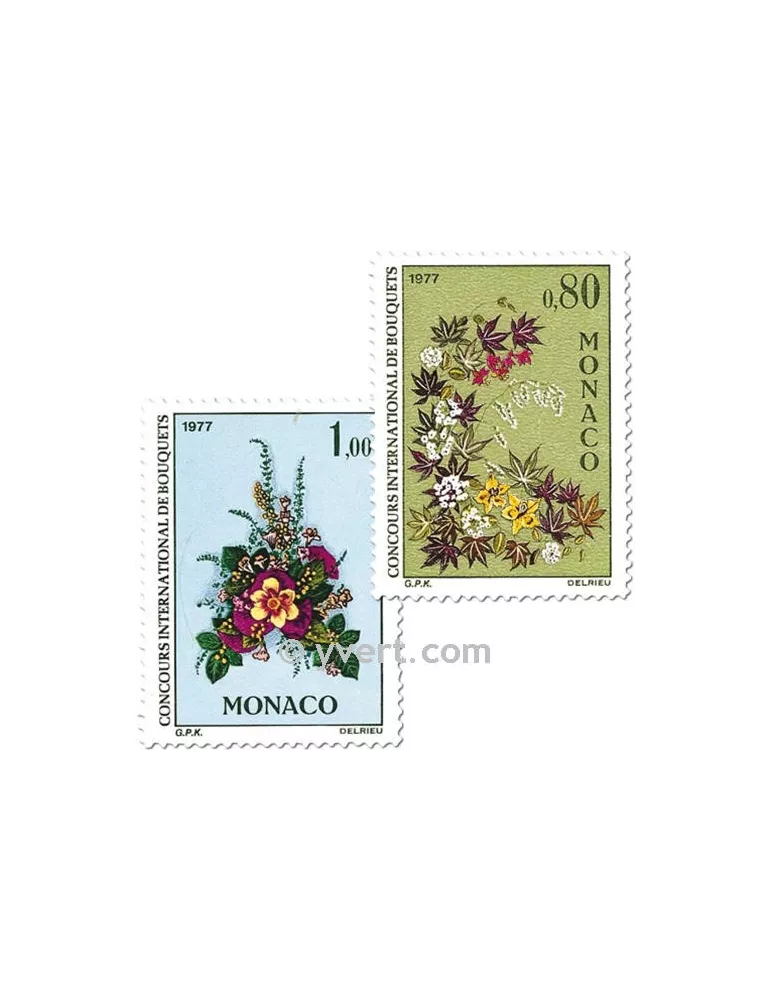 n° 1076/1077 - Timbre Monaco Poste