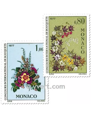 n° 1076/1077 - Timbre Monaco Poste 2