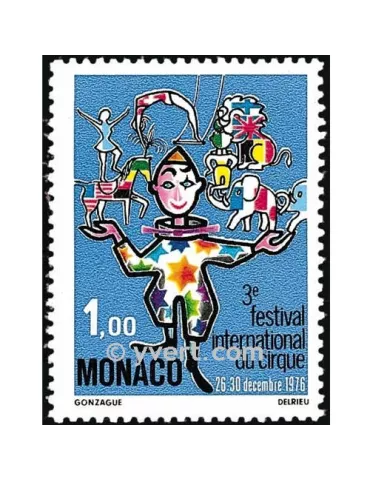 n° 1078 - Timbre Monaco Poste