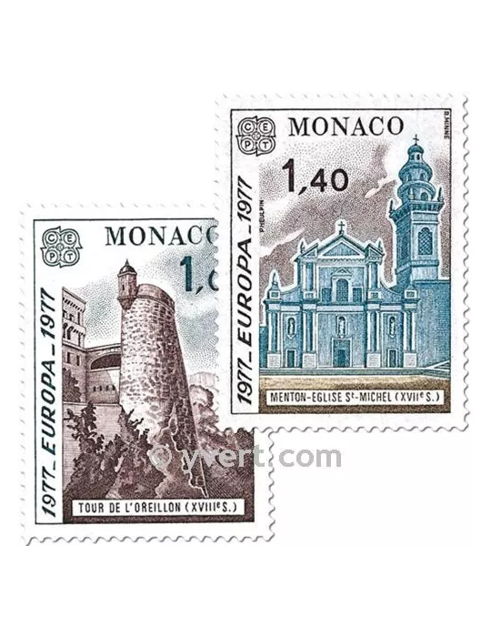 n° 1101/1102 - Timbre Monaco Poste