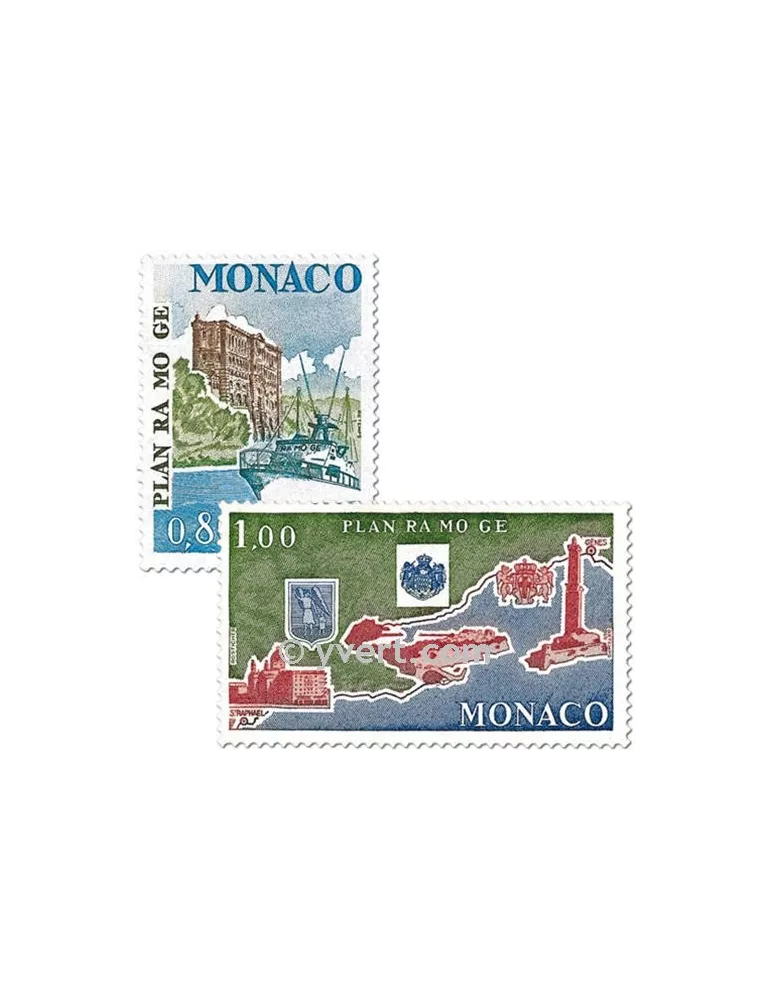n° 1134/1135 - Timbre Monaco Poste