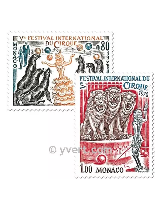 n° 1167/1171 - Timbre Monaco Poste