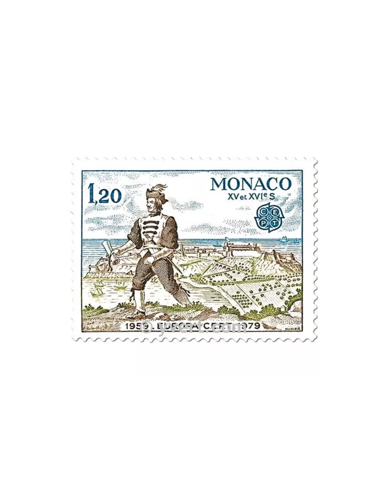 n° 1186/1188 - Timbre Monaco Poste
