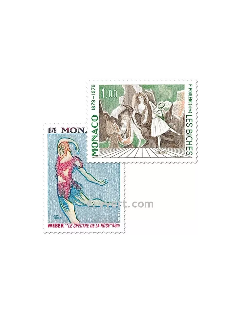 n° 1190/1195 - Timbre Monaco Poste