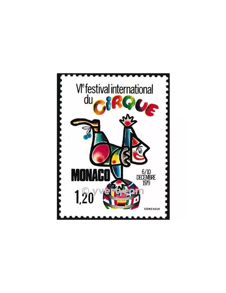 n° 1201 - Timbre Monaco Poste