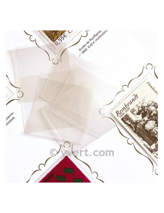 Pochettes simple soudure - Lxh:26x20mm (Fond transparent)