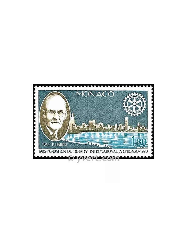 n° 1229 - Timbre Monaco Poste