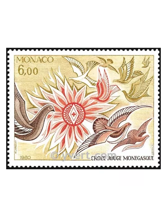 n° 1247 - Timbre Monaco Poste