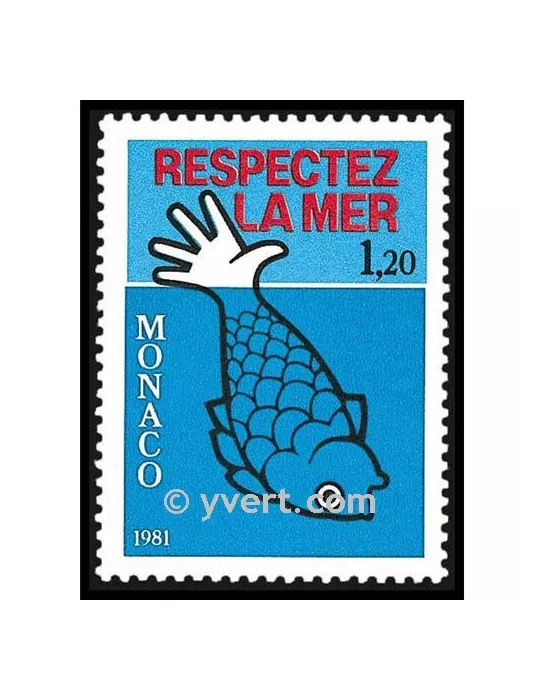 n° 1264 - Timbre Monaco Poste