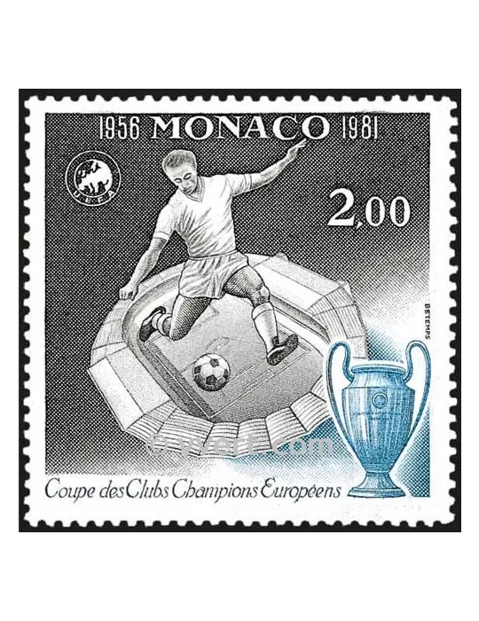 n° 1275 - Timbre Monaco Poste