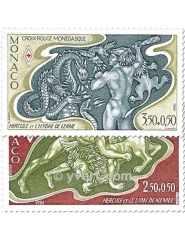 n° 1288/1289 - Timbre Monaco Poste